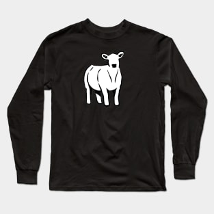 Cow Silhouette  - NOT FOR RESALE WITHOUT PERMISSION Long Sleeve T-Shirt